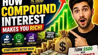 Thumbnail: How Compound Interest Makes You Rich | The Secret to Building Wealth Over Time