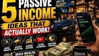 Thumbnail: 5 Passive Income Ideas That Actually Work in 2026 (Make Money While You Sleep!)