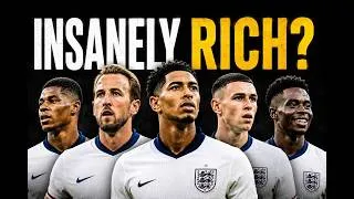 Thumbnail: MindBlowing Networth of England Squad | #fifa World Cupt 2026