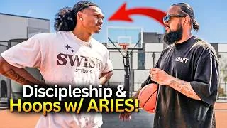 Thumbnail: ARIES Invited Me To Hoop & We Talked About Jesus!