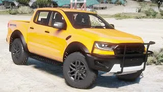 Thumbnail: Ford Ranger Raptor 2019 - GTA 5 Real Life Car Mod + Download Link!