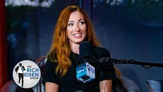Thumbnail: Did WWE Superstar Becky Lynch Lie to Seth Rollins’ Dad about His Fake Injury??? | Rich Eisen Show