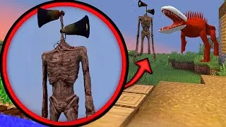 Thumbnail: i Found Scariest SIREN HEAD 😱 in Minecraft | Minecraft Horror |