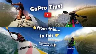 Thumbnail: Waveski, Surf Kayak & Sea Kayak GoPro Tips for Filming Surf Sessions. A How-to-Video.