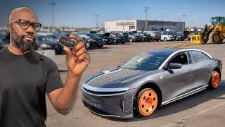 Thumbnail: I Bought a $140,000 Lucid for $4,100 Because Everyone Thought Lucid Was Going Bankrupt