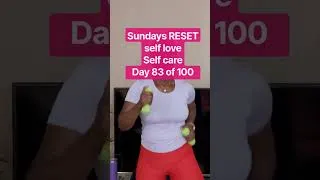 Thumbnail: SUNDAY SELF CARE ✨️ day 83 of 100 #fullbodyworkout #homeworkout #minimalistworkout #workoutcomplete