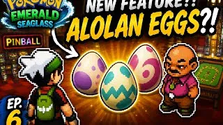 Thumbnail: Pokémon Emerald Seaglass Added ALOLAN EGGS?! 😳 | Ep. 6