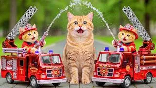 Thumbnail: 🐾 Mama Cat Trims Fur on the Farm and Makes Tiger Hat For Kittens At Home🐾🎩🐯