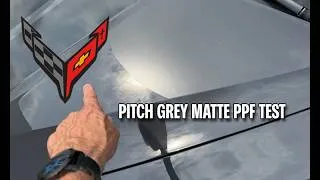 Thumbnail: 2027 PITCH GREY CORVETTE DOES IT LOOK BETTER WITH STEALTH PPF