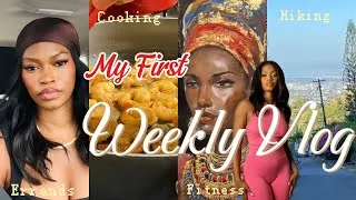 Thumbnail: My First Weekly Vlog 💕 Fitness Journey, Cooking & Running Errands | Real Life Week in My Life