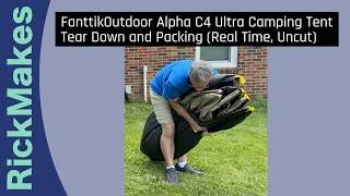 Thumbnail: FanttikOutdoor Alpha C4 Ultra Camping Tent Tear Down and Packing (Real Time, Uncut)