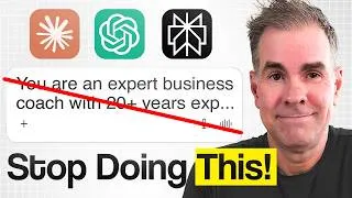 Thumbnail: Change This One Habit and AI Finally Grows Your Business