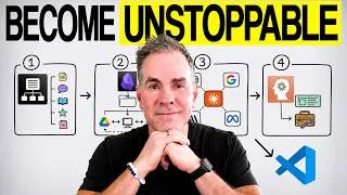 Thumbnail: Stop "Learning AI" in 2026. Build This Instead.