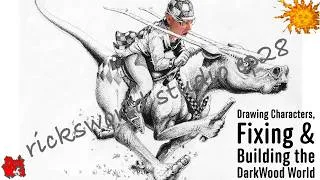 Thumbnail: DarkWood Sketchbook 6 | Drawing Characters, Fixing & Building the DarkWood World  (28)