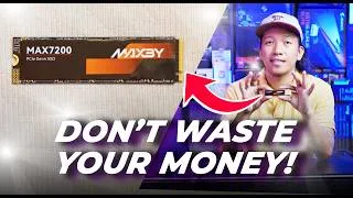 Thumbnail: Paano Bumili ng NVME SSD Beginner's Guide 2026 | Don’t Buy the WRONG Storage | Maxby MAX7200 Review