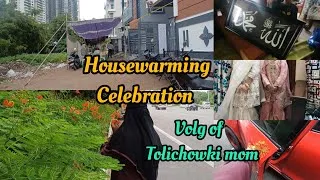 Thumbnail: Housewarming celebration ku gaye /vlog of Tolichowki mom with 2daughter's//indian mom #vlog 