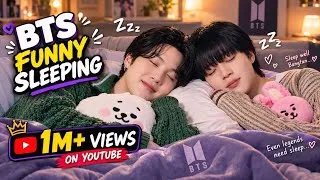 Thumbnail: BTS Cute Sleeping Moments 2026 😴💜 (Best Compilation Video) ⭐