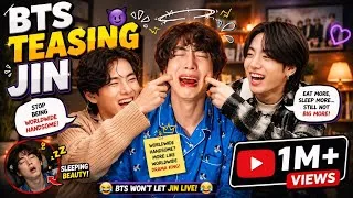 Thumbnail: BTS Not Letting Jin Breathe 😂 Funny Moments 2026