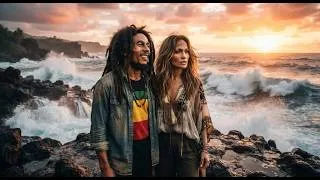 Thumbnail: Bob Marley x Jennifer Lopez  -  Ocean Light🌊💞 (Reggae Pop Fusion 2026)