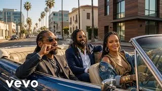 Thumbnail: Damian Marley ft. Snoop Dogg and Rihanna - Sunset Soul (AI Music Video)