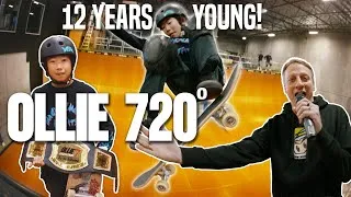 Thumbnail: First Ever Ollie 720 - Ao Nishikawa - Never Been Done