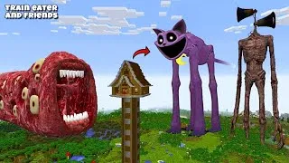 Thumbnail: i Found Scariest CATNAP 😱 in Minecraft | Minecraft Horror | Shin Sonic |
