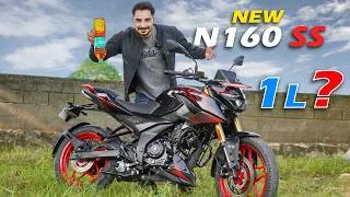 Thumbnail: New Pulsar N 160 SS  : 1 Litre Mileage Test - Real Life Test