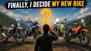 Thumbnail: My Decision for Myself in 4 Bikes  : BMW 450 GS | RTX 300 | Himalayan 450 | Adventure 390