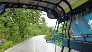 Thumbnail: Vang Vieng Tuk-Tuk Ride Part 1: Beautiful Scenery of Laos in the Rain