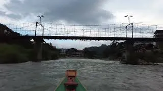 Thumbnail: Long-tail Boat Ride on the Nam Song River, Vang Vieng, Laos