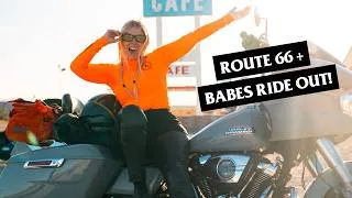 Thumbnail: GIRLS MOTORCYCLE TRIP!! AZ + CA Route 66 + Babes Ride Out Borrego