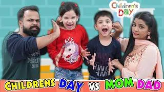 Thumbnail: Children's Day vs Mom Dad | Ridhu Pidhu