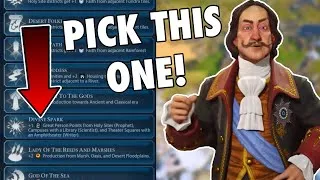 Thumbnail: Civ VI: The Ultimate Guide to Pantheons | Holy Site Adjacency, Better Tiles, And Free Units