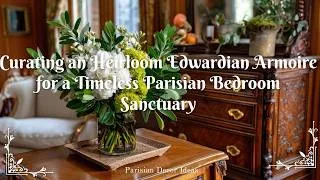 Thumbnail: Curating an Heirloom Edwardian Armoire for a Timeless Parisian Bedroom Sanctuary