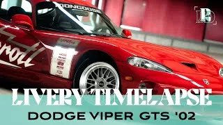 Thumbnail: Dodge Viper Throtl Livery Timelapse // Gran Turismo 7