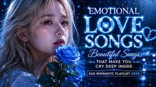 Thumbnail: Emotional Love Songs 💔 Sad Romantic Playlist 2025 | Beautiful Songs That Make You Cry Deep Inside
