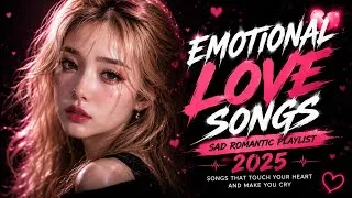 Thumbnail: Emotional Love Songs 💔 Sad Romantic Playlist 2025 | Songs That Touch Your Heart and Make You Cry