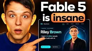 Thumbnail: Claude Fable 5 Built My Website in 20 Minutes (Here's How)