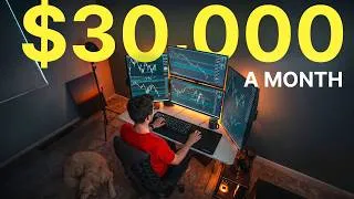 Thumbnail: I Tried Making $30,000 A Month Day Trading