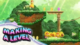 Thumbnail: How I Made a Custom Mario Wonder Wiggler Race Level