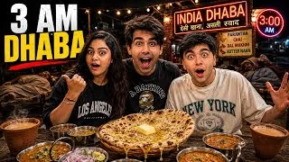 Thumbnail: We Tried DHABA FOOD at 3:00 AM | Rimorav Vlogs