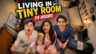 Thumbnail: LIVING IN TINY ROOM FOR 24 Hours | Rimorav Vlogs