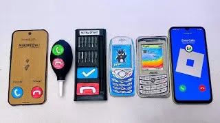 Thumbnail: Xiaomi 17pm vs Blower Mini vs Screwdriver vs Nokia 6100 vs Asus vs Galaxy a15 incoming call