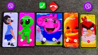 Thumbnail: Viber + Z Flip 6 + Samsung A53 + Z Fold 4 + Note 10 Lite + Z Flip 3 - Conference Incoming Call