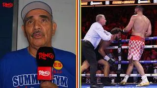 Thumbnail: Abel Sanchez INSTANT REACTION To Filip Hrgovic STOPPING Moses Itauma