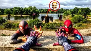 Thumbnail: ILLUSION Serbian Dancing Lady in Abandoned House , What Should We Do Now 5 Spider-Man Bros ? ( POV )