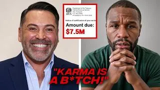 Thumbnail: Oscar De La Hoya Reacts to Floyd Mayweather’s $7.5M IRS Tax Battle