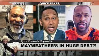 Thumbnail: Mike Tyson CALLS Floyd Mayweather “FRAUD & BROKE” At Live Interview With Stephen A Smith