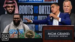 Thumbnail: "YOU'RE NOT ON MY LEVEL!" Vergil Ortiz HUMILIATES Jaron 'Boots' Ennis In Explosive Rant!