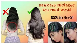 Thumbnail: Haircare Mistakes You Must Avoid! 🙅‍♀️